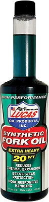 Lucas Oil Synthetic Fork Oil 20wt. Extra Heavy, 16. Fluid Ounces 16 oz 10779
