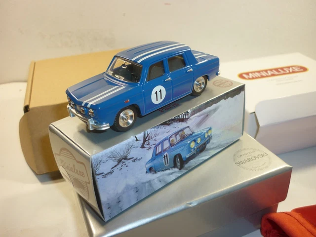 Coffret Minialuxe Renault R8 Gordini 1/43 - Série Limitée 10 Exemplaires 1968