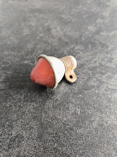Feu Arrière De Vélo CIBIE à Dynamo – Rouge, Fabrication France Années 1960, Comme Neuf