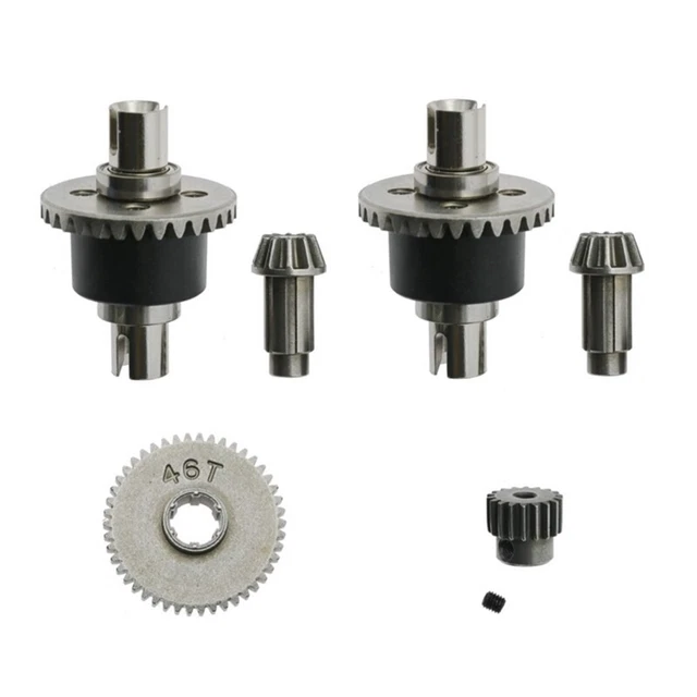 HDYS 2 Différentiels En Acier 8008 – Pièces De Rechange Pour Voiture RC 1/8 ZD 08421, 08423, 08427, 9020, 9021, 9116