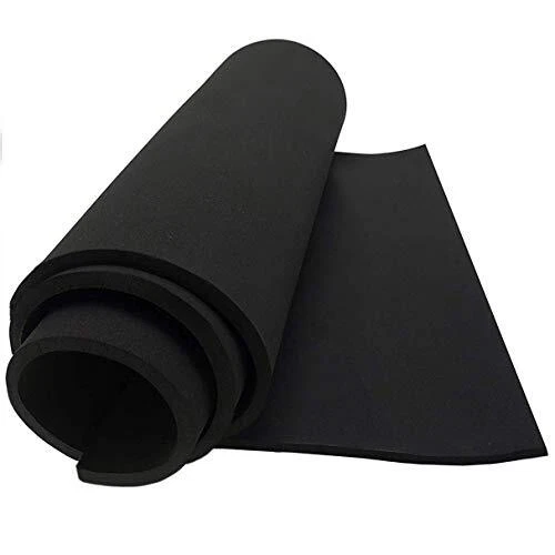 Neoprene Sponge Foam Rubber Sheet Roll, 15 X 60 Inch X 1/4"