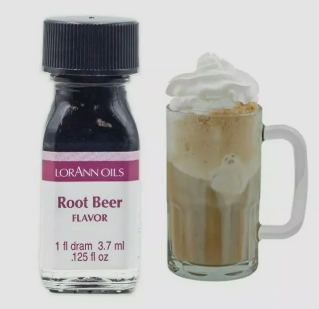 Root Beer Flavoring Oil 1 dram Twin Pack Hard Candy Super Strength A1