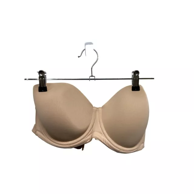 Wacoal Beige Red Carpet Strapless Bra Full Busted Underwire #854119-30G NEW