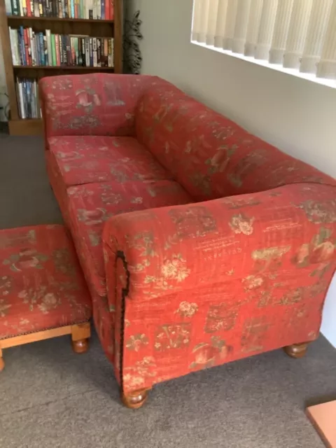 Beautiful Antique 1890’s -Frame, Restored Chesterfield Sofa 2