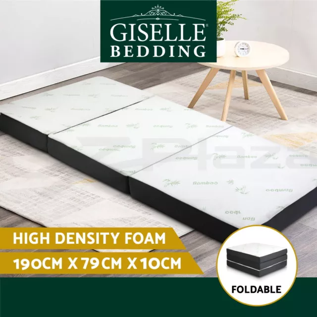 Giselle Bedding Foldable Mattress Portable Folding Floor Bed Fold Camping Pad