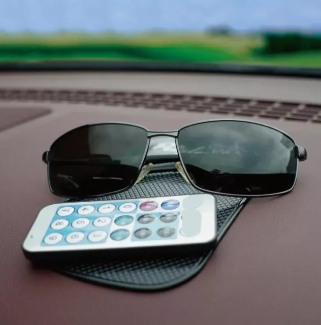 Sticky Car Dashboard Mat Gel Pad Anti Slip Mobile Holder Coins Grip Adhesive UK