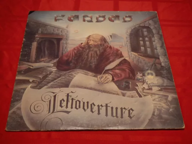 Kansas Leftoverture 1976 LP Carry On Wayward Son What's On My Mind Wall PZ 34224