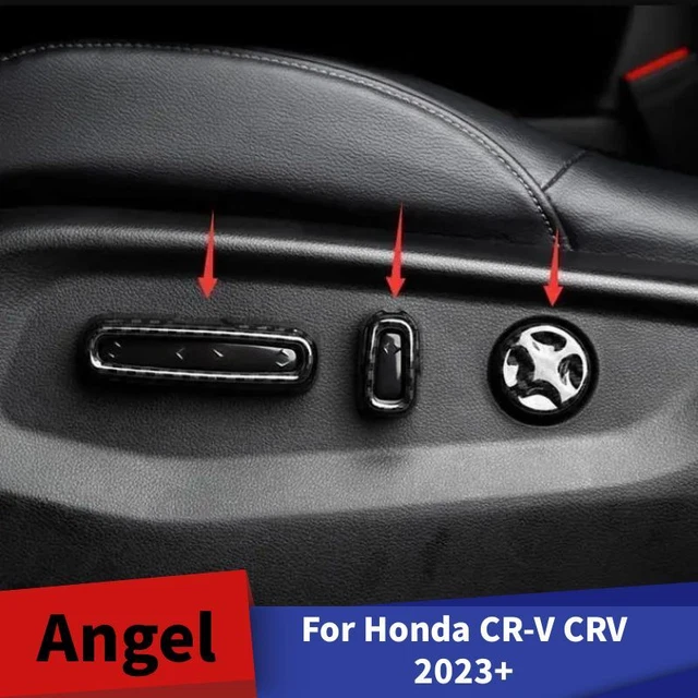 FOR HONDA CRV 20232024 Seat Adjustment Switch Button Cover Carbon