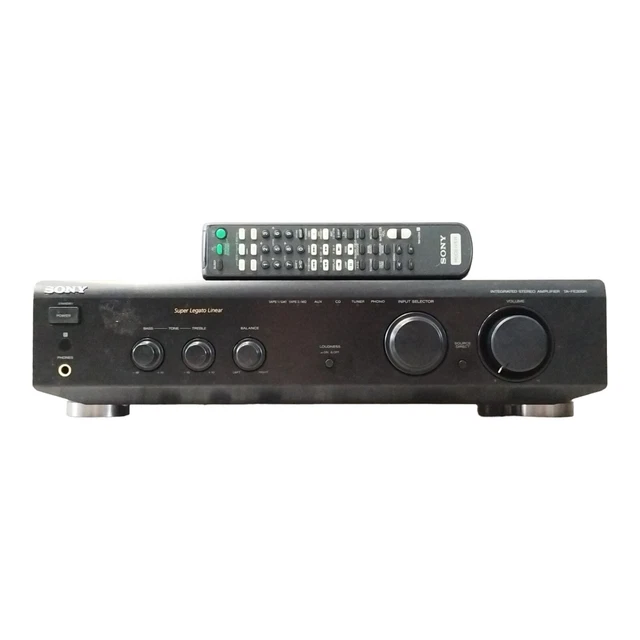 AMPLIFICATEUR INTÉGRÉ SONY TA-F500 Noir Utilisé Fonctionnement non