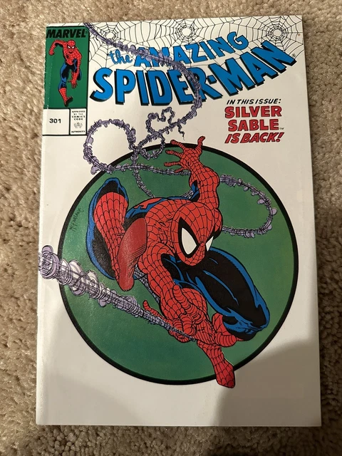 The Amazing Spider-man 301 Toy Biz variant rare Marvel comic book Todd McFarlane