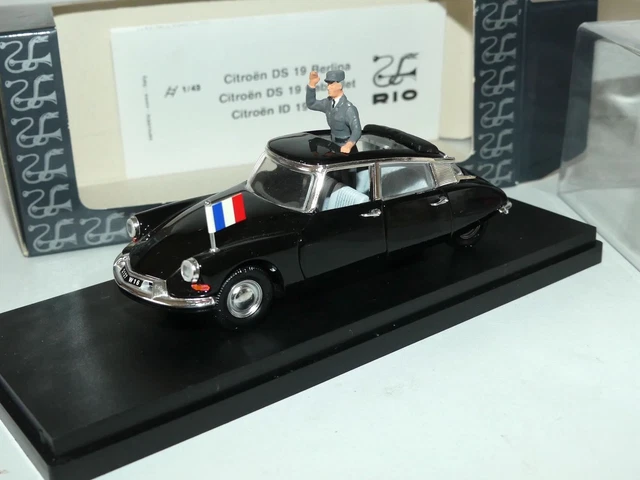 CITROEN TRACTION 15 Six Du General De Gaulle 1954 1/43 Noir Uh EUR 12 CITROEN TRACTION 15 Six Du General De Gaulle 1954 1/43 Noir Uh EUR 12