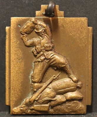 MEDAGLIA AGLI ALPINI CADUTI CENTENARIO ASS NAZ ALPINI MILANO 1948 BERTONI GA 