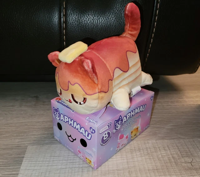 NEW RELEASE Aphmau MeeMeows Plush Litter 3 NIB Chocolate Cake Cat £