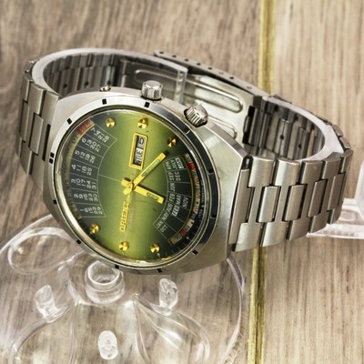 ORIENT MULTI-YEAR CALENDAR college automatic wristwatch caliber orient 46943 Â£126.26 - PicClick UK