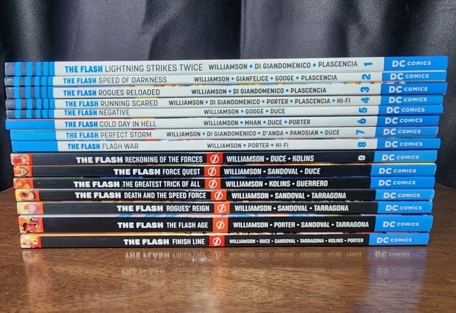 DC Universe Rebirth The Flash Volumes 1 2 3 4 5 6 7 8 9 10 11 12 13 14 15 Lot