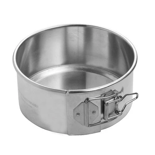 Aluminum Spring Form Pan, 6"Diam.x2-3/4"H