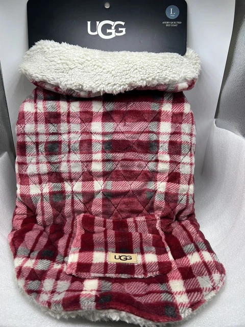 UGG Avery Quilted Pet Coat - Size Large - New