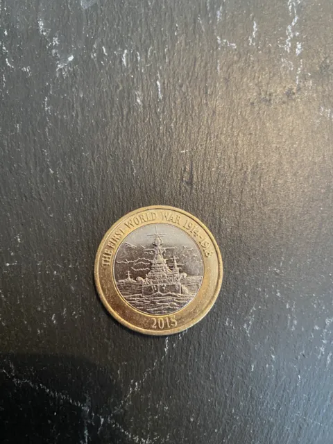 the first world war 2 pound coin 2016