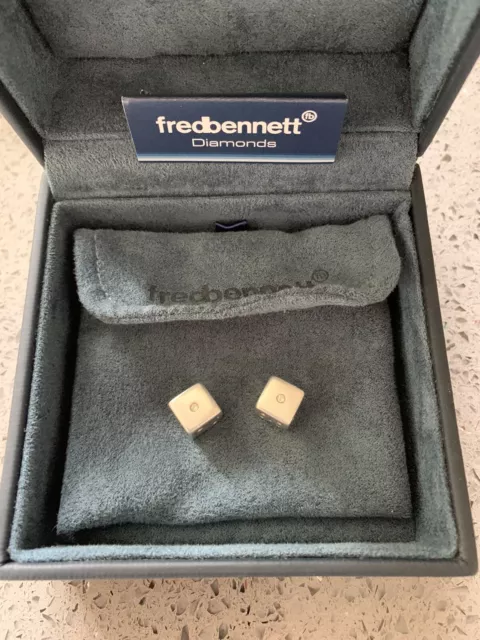 Fred Bennett dés diamants cadeau pour lui fête des pères son anniversaire nuits de poker