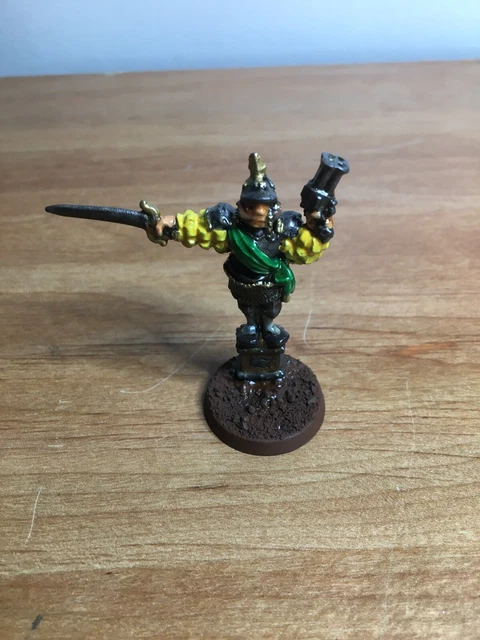 Figurine Warhammer – Ingénieur De L'Empire (Engineer) – Pistolet – Old World / AoS