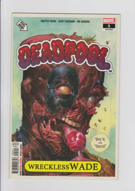 Deadpool #5  Garbage Pail Kids Homage