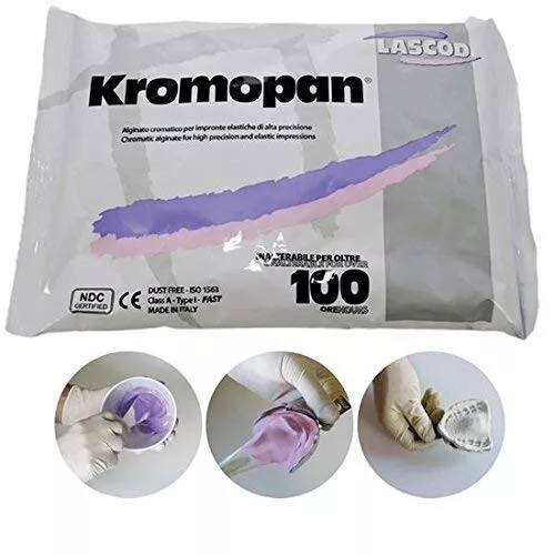 Kromopan 302 - Color Changing Dust Free Alginate, 1 Lb. Pouch
