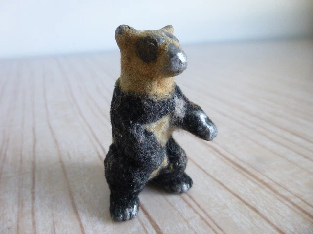 Vintage Wend-Al Panda Bear ( Flocked) ⭐️