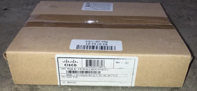 BRAND NEW Cisco CP - Non-Locking Wall Mount Kit For 7910, 7940, 7960 IP Phones