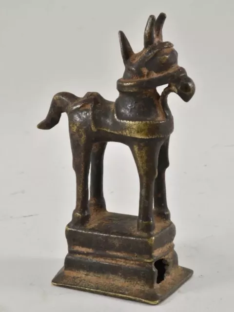 🌈 Antica scultura Cavallo in bronzo