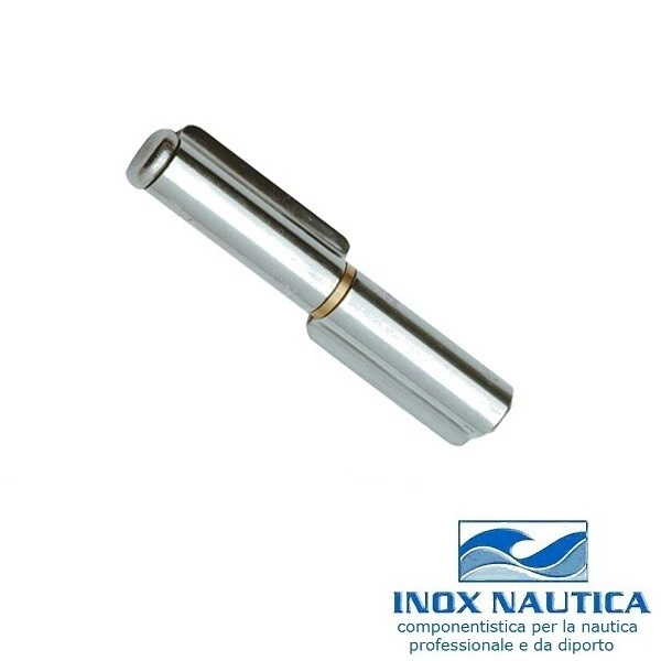 Cerniera A Saldare 2 Ali Acciaio Inox 304 Perno Fisso Sfilabile Porta Finestra