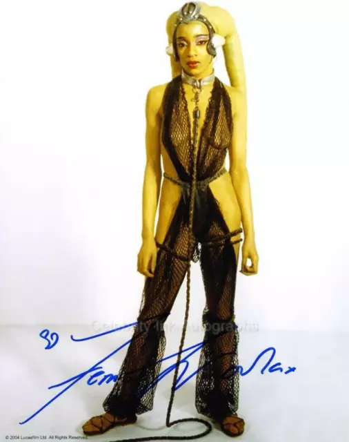 FEMI TAYLOR as Oola - Star Wars GENUINE SIGNED AUTOGRAPH