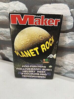 Melody Maker Planet Rock Foo Fighters Helmet Reef Terrorvision Cassette Tape 97