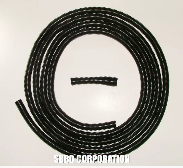 2" x 20' Wire loom, split convoluted tubing conduit