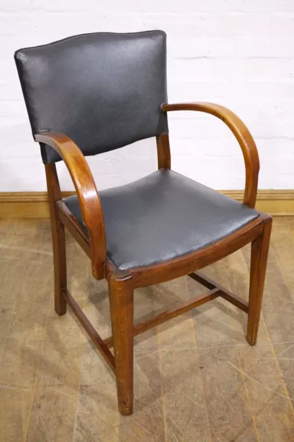 Vintage Industrial bentwood carver armchair - desk chair