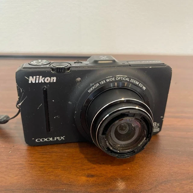 Nikon COOLPIX S9300 【ジャンク】 Nikon COOLPIX S9300 16.0MP 18x Compact Digital Camera Black