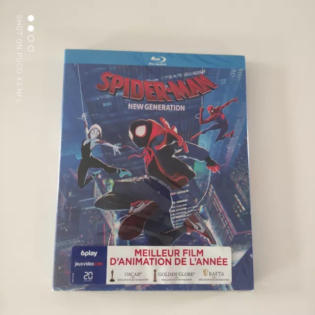 spider-man New Génération blu-ray (neuf sous blister)