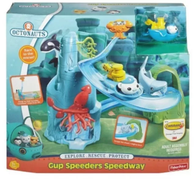 RARE! Octonauts Gup Speeders Speedway