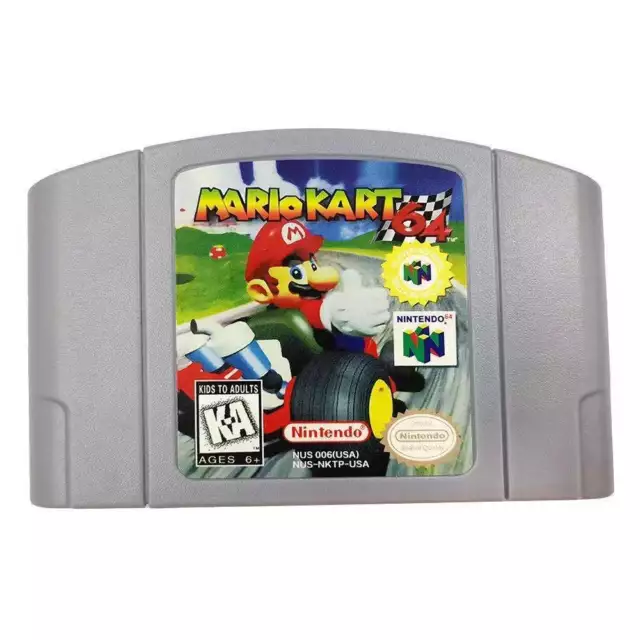 Mario kart Video Game Cartridge Console Card For Nintendo N64 US