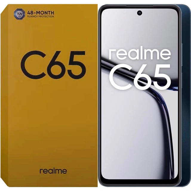 REALME C65 4G Starlight Black 128GB + 6GB Dual-SIM Factory REALME C65 4G Starlight Black 128GB + 6GB Dual-SIM Factory