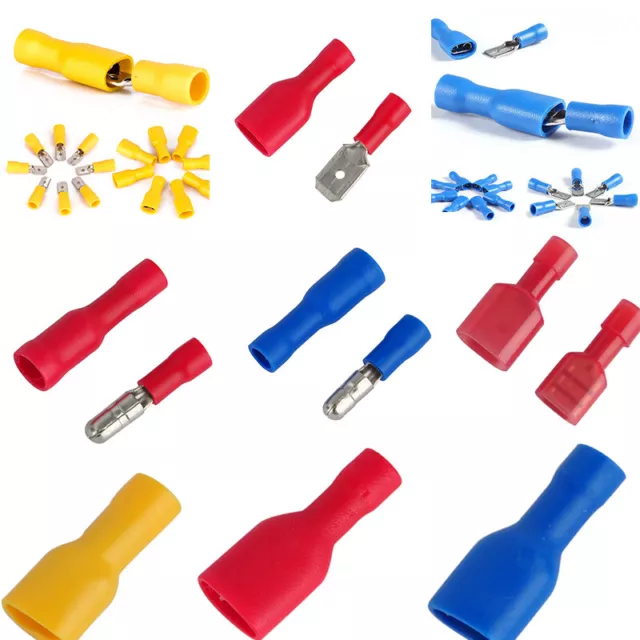Wholesale Male&amp;amp;amp Female Blade Connectors Insulated Wire Crimp Terminal