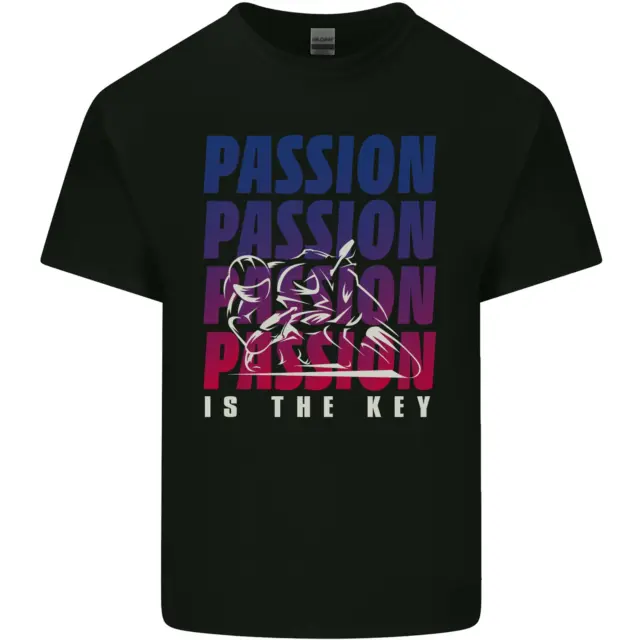 T-shirt bambini Motorcycle Passion Is the Key Biker