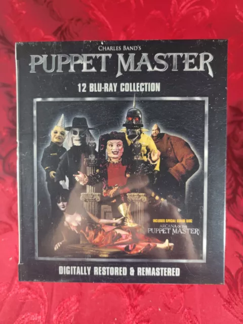 PUPPET MASTER 12-FILM COLLECTION (2020) Full Moon Pictures, Includes Bonus Disc