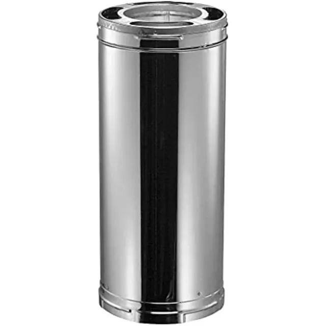 DuraVent 6DP-24 DuraPlus Triple-Wall Chimney Pipe; For Wood Stoves, Fireplaces,