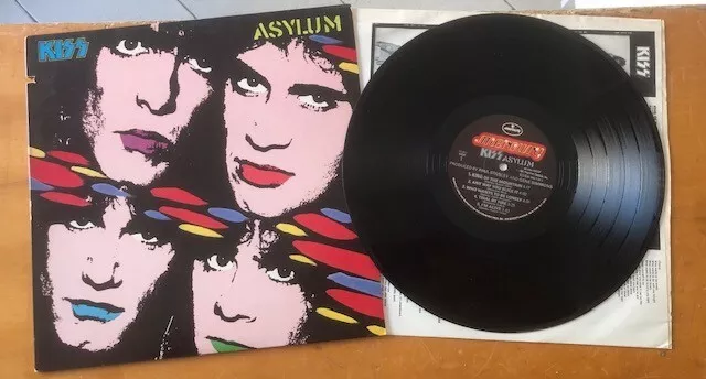 Kiss - Asylum (LP, Album) 1st Us 1985 Ex/Ex