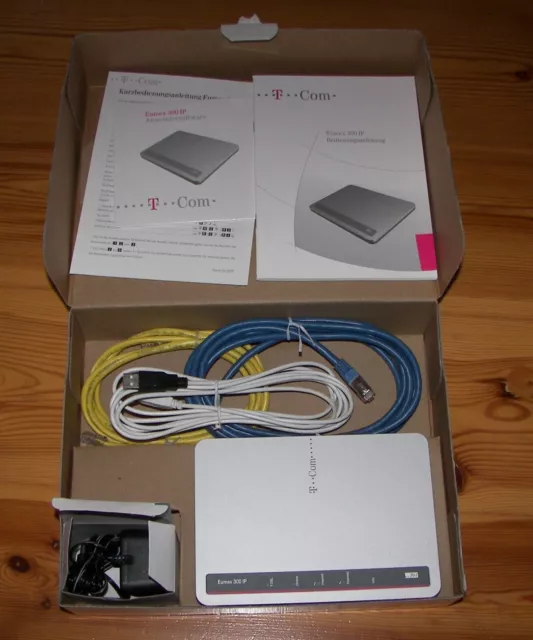 Telekom T-Com Eumex 300 IP mit integriertem T-DSL Modem, wie Neu