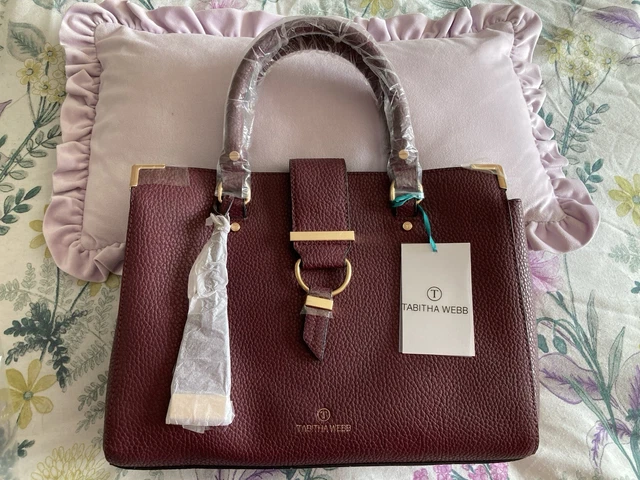 TABITHA WEBB BURGUNDY Brand New Bag Handbag PicClick UK