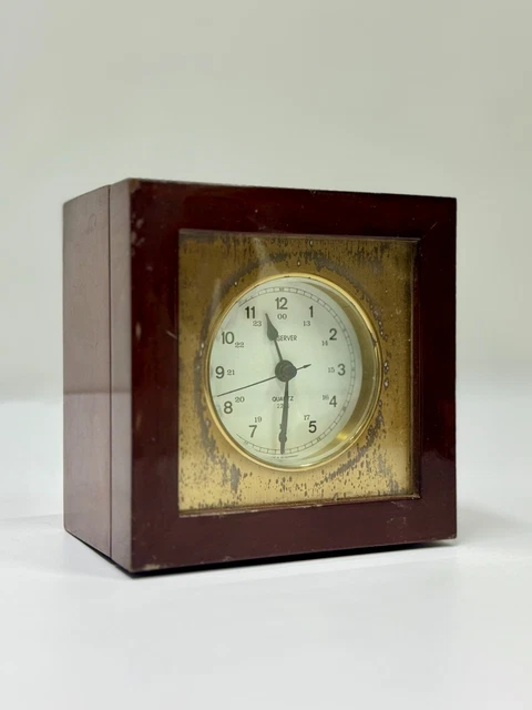 Horloge Marine Wempe Hamburg – Chronomètre Quartz Allemand, Origine Marine