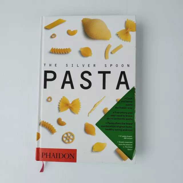 The Silver Spoon: Pasta by Phaidon (Hardback, 2009). Great Italian Cookbook.