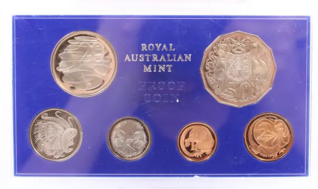 1974 Australia coin set  6-coins all Gem Proof condition