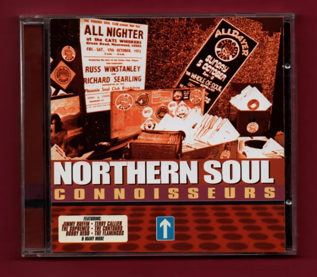 Northern Soul Connoisseurs (2001 Cd) Charades, Contours, Flamingos, Don Covay